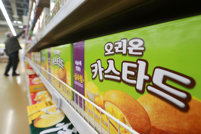 韩版好丽友蛋黄派 图自视觉中国