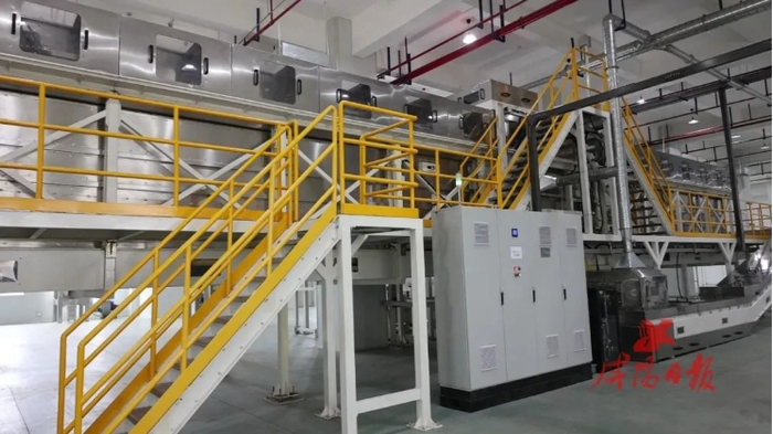        泾渭茯茶智能化生产车间。（资料图）