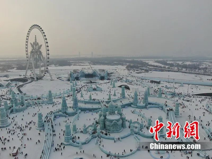 　　冰雪大世界。刘力鑫 摄
