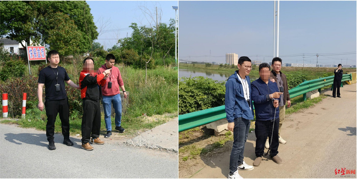 ▲犯罪嫌疑人指认现场 资料图