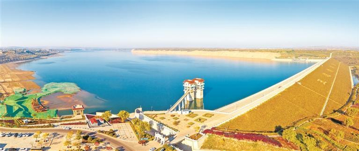 王圪堵水库引水工程。 延杨红摄