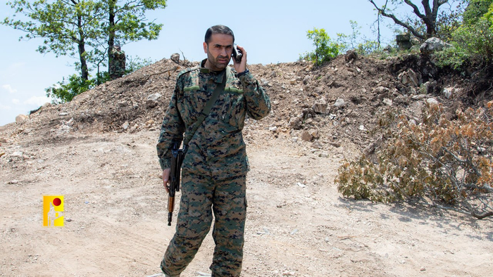 黎巴嫩真主党发布的维萨姆·哈桑·塔维勒照片 图源：黎巴嫩“灯塔”电视台