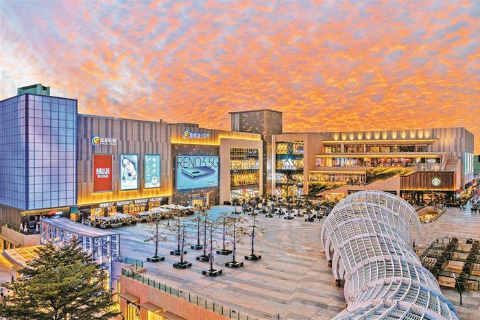 海岸城。（受访单位供图）