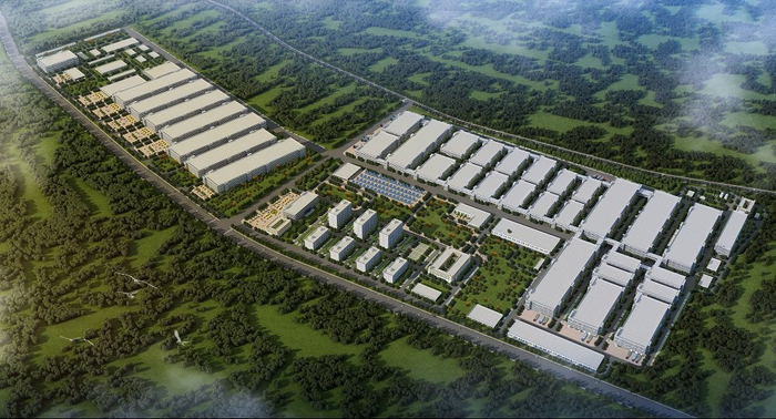 青海弗迪电池有限公司俯瞰图。 企业供图