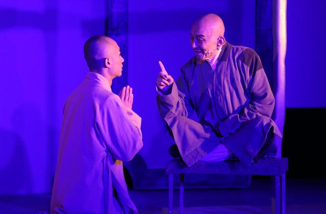 2016年，北京，《弘一大师——最后之胜利》话剧剧照