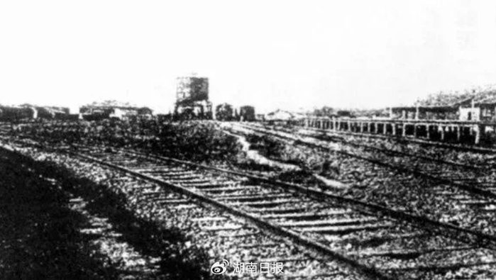 新河火车站旧照。图源网络