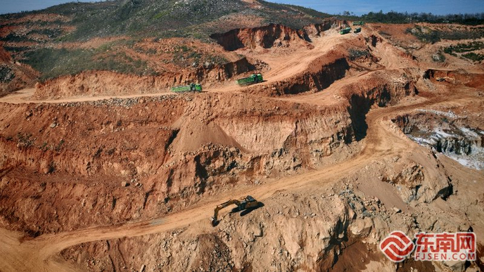 楼岗山片区项目现场。褚子强 摄