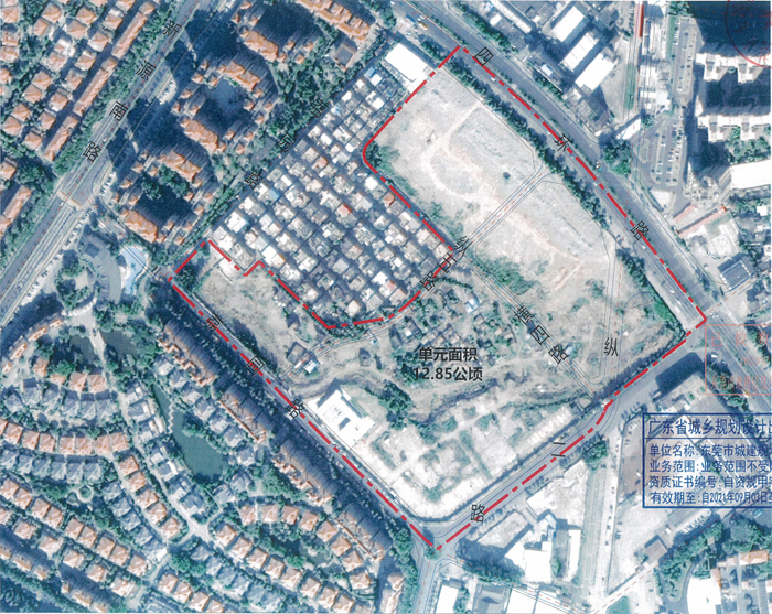 ▲旧改单元位置图