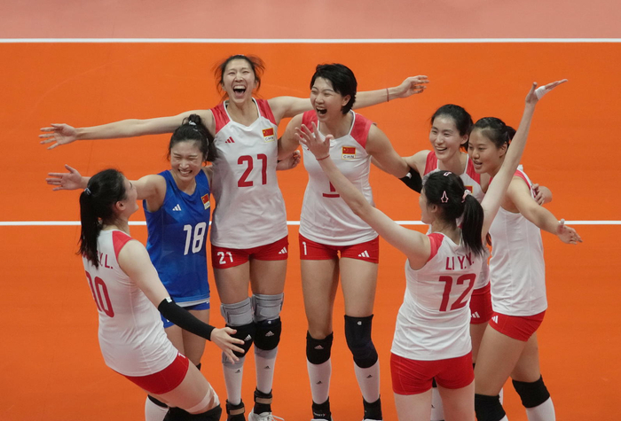 中国女排（资料图） 图据IC photo