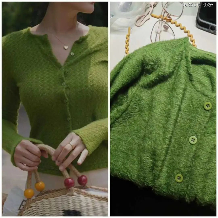 图/小莫在某家代工厂购买的货不对板毛衣