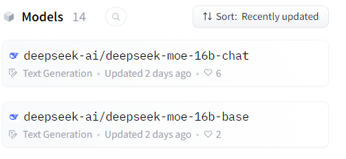 图2：DeepSeekMoE 16B模型已开放下载