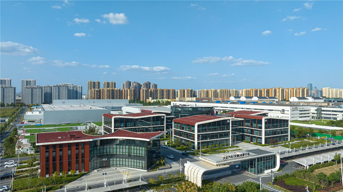 位于合肥经济技术开发区的大众汽车（安徽）有限公司研发生产基地。（资料图片）本报通讯员 袁 兵 摄