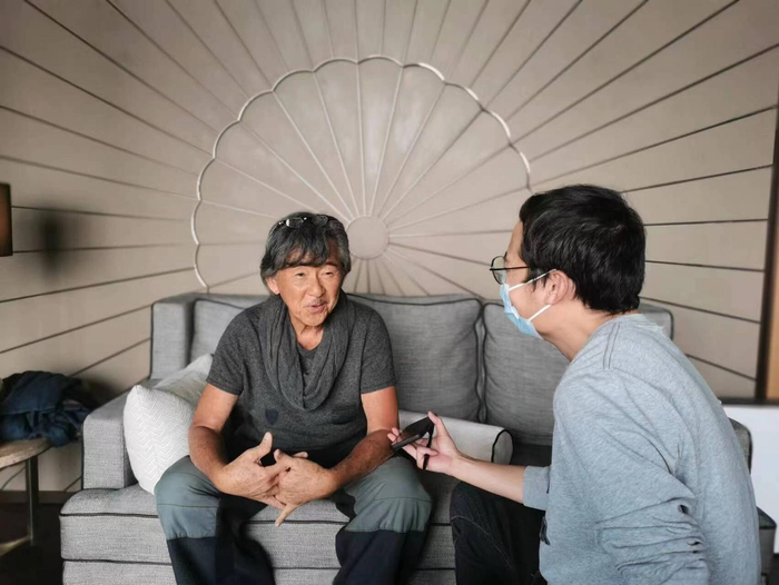 林子祥接受红星新闻记者专访