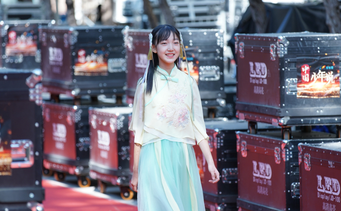 来源：央视《中国少年说》节目截图