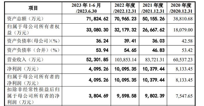 图片来源：招股书截图