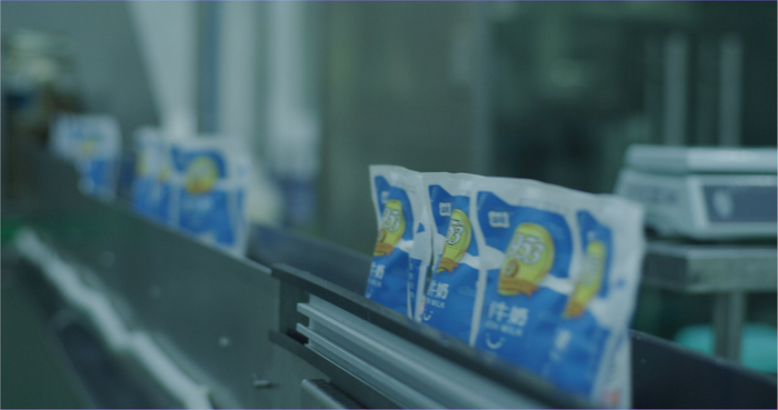 南方乳业生产车间