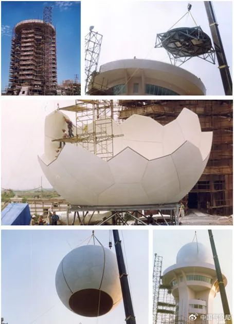 WSR-88D天气雷达在南汇“落户”过程