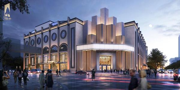 图说：世界级沉浸式演艺剧场效果图 采访对象供图（下同）