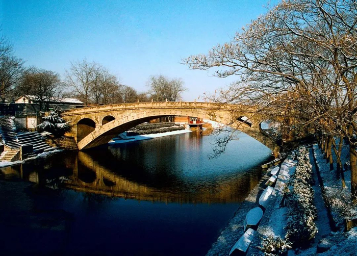 赵州桥。河北日报记者田恬摄