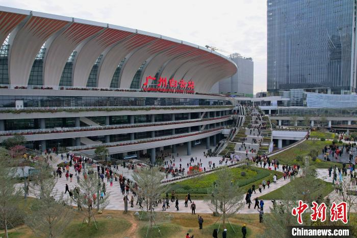 广州白云站2023年12月26日投入运营。广铁集团 供图