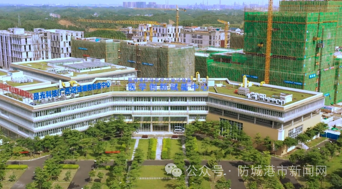 医学试验区一批项目加快建设。（资料图）