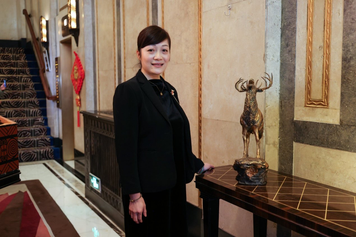 （2024年1月接受第一财经记者采访时的吴凤琳）