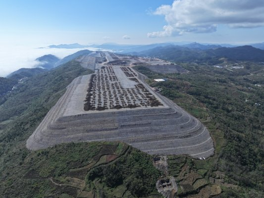 在建中的铜仁德江机场