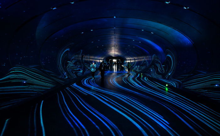 ▲2023成都世界科幻大会主场馆