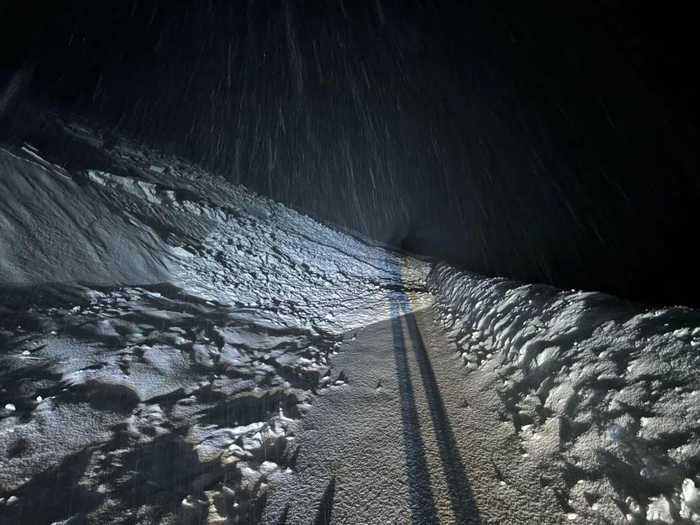 ▲喀纳斯景区道路
