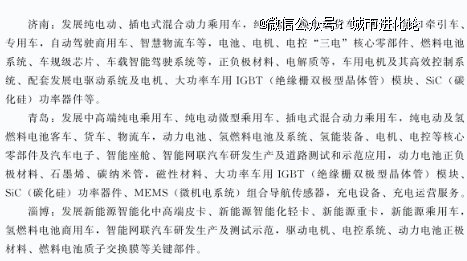 截图来源：《山东省新能源汽车产业高质量发展行动计划》