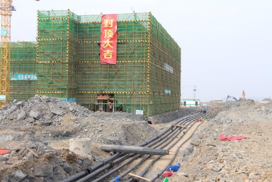 铜仁德江机场综合楼即将封顶