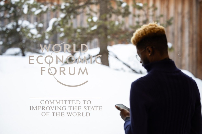 1月15日，瑞士达沃斯，2024世界经济论坛年会开幕。图片来源：东方IC