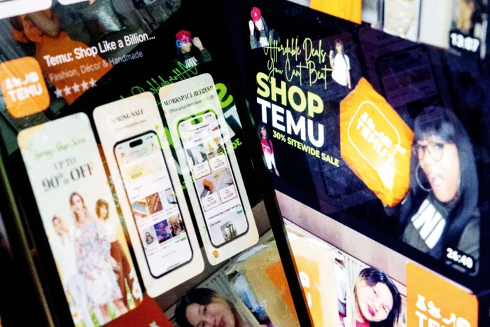 苹果应用程序商店内的TemuApp页面。本文图/视觉中国