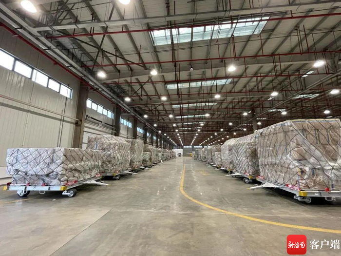 海口美兰机场二期国际货站。海南机场集团供图