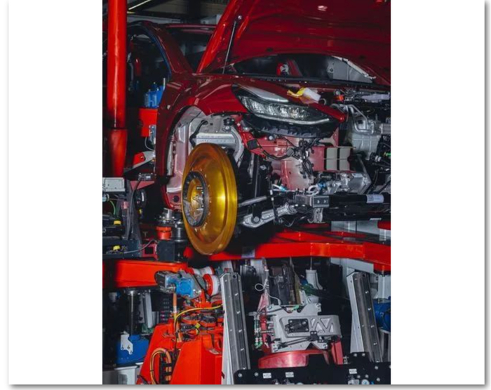 生产线上的“金色车轮”