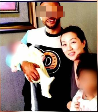 ▲蒂凡尼·李与格林育有两个女儿 资料图