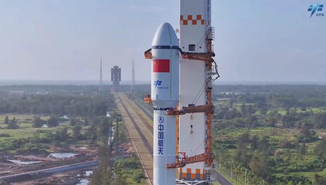 天舟七号发射前。（图源：中国载人航天工程办公室）