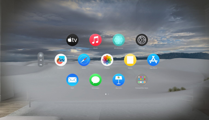 （VisionPro菜单页面）