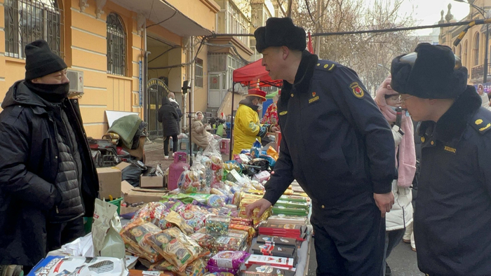 提示商户规范经营