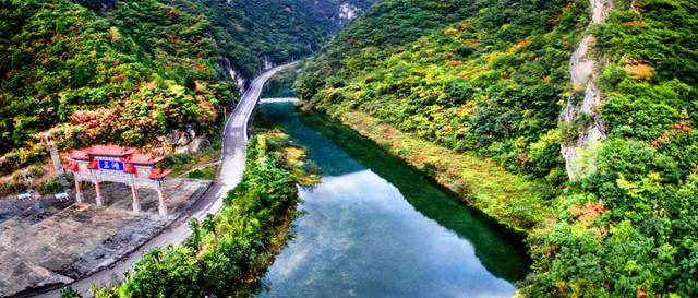 甘肃省陇南市徽县三滩大景区。（嘉陵江文旅联盟供图）