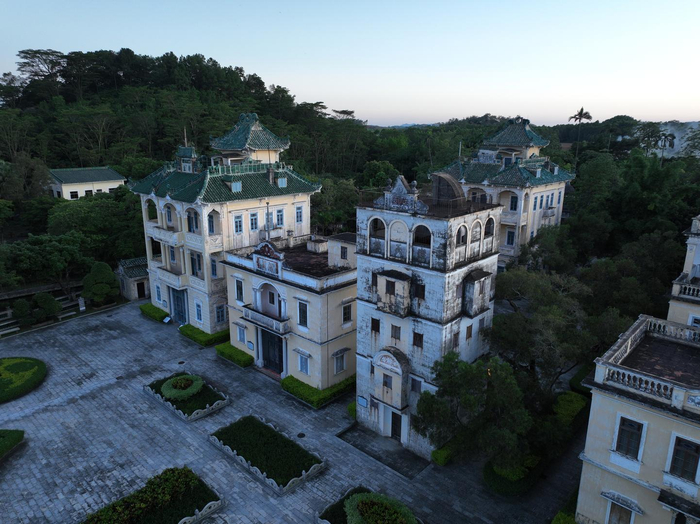 ▲江门开平碉楼 据视觉中国