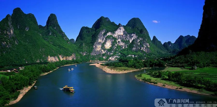 桂林漓江九马画山.阳朔县漓江景区供图