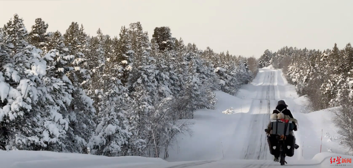 ▲阿九在旅途中