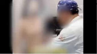 患者术后与郭震宇沟通。 图源：网传视频截图