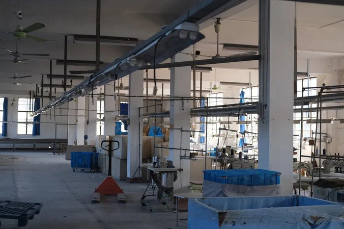 稚信服装厂的废弃车间，即《繁花》中的取景地