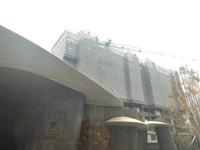 华润凤鸣润府正在施工建设中