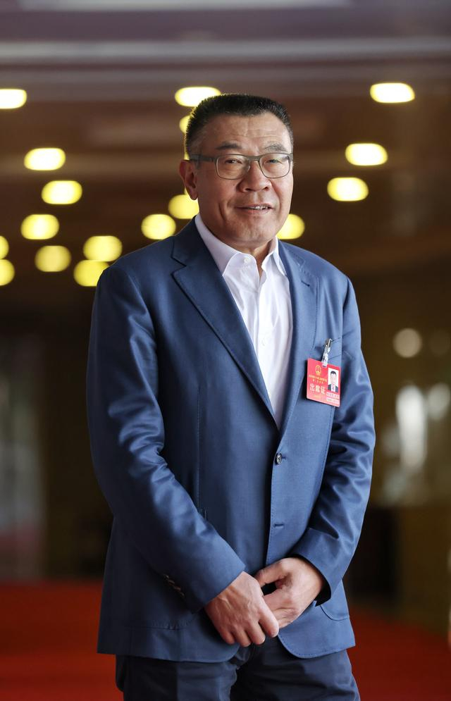 北京市人大代表、北京市基础设施投资有限公司原董事长张燕友。新京报记者 王飞 摄