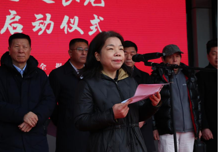 商业发展中心主任刘颖霞致辞