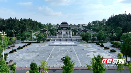 ▲永州道县濂溪广场。
