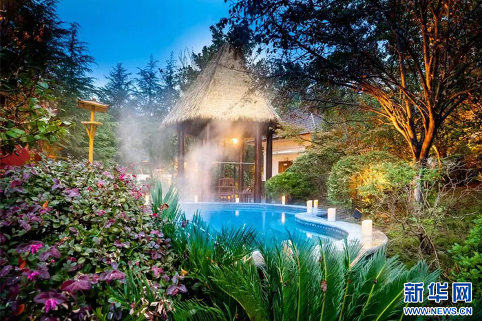   图为咸宁碧桂园凤凰温泉酒店。新华网发